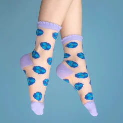 Coucou Suzette Anemone Sheer Socks* Sheer Socks