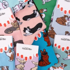 Coucou Suzette Australian Shepherd Socks* Cotton Socks