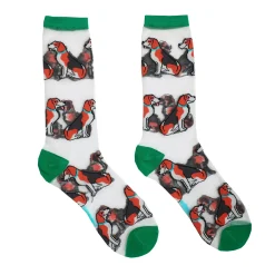 Coucou Suzette Beagle Sheer Socks* Sheer Socks
