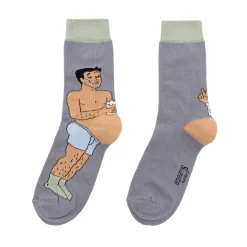 Coucou Suzette Beer Belly Socks - Black* Cotton Socks