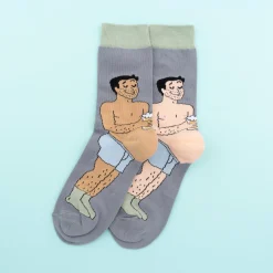 Coucou Suzette Beer Belly Socks - Black* Cotton Socks