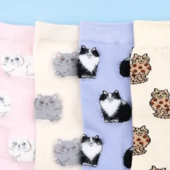 Coucou Suzette Bengal Cat Socks* Cotton Socks
