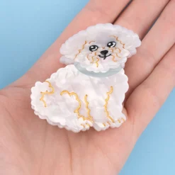 Coucou Suzette Bichon Hair Claw* Hair Claws