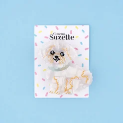 Coucou Suzette Bichon Hair Clip* Hair Clips
