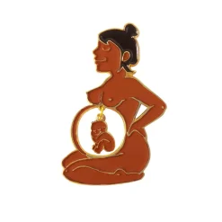 Coucou Suzette Black Mom & Black Baby Pin* Pins