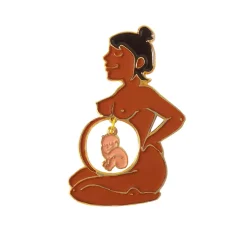Coucou Suzette Black Mom & Mixed Baby Pin* Pins