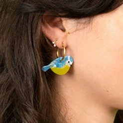 Coucou Suzette Blue Tit Earrings* Jewelry