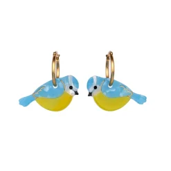 Coucou Suzette Blue Tit Earrings* Jewelry
