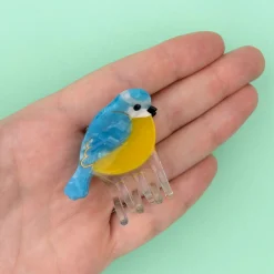 Coucou Suzette Blue Tit Mini Hair Claw* Mini Hair Claws