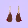 Coucou Suzette Boob Earrings - Black* Jewelry