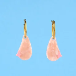 Coucou Suzette Boob Earrings - White* Jewelry