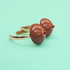 Coucou Suzette Boob Ring - Black* Jewelry