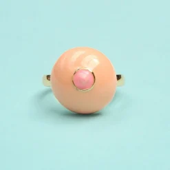 Coucou Suzette Boob Ring - White* Jewelry