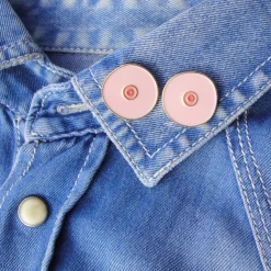 Coucou Suzette Boobs Pins Set - White* Pins