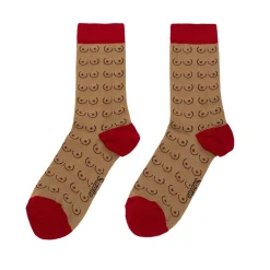 Coucou Suzette Boobs Socks - Black* Cotton Socks