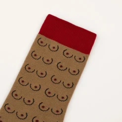 Coucou Suzette Boobs Socks - Black* Cotton Socks