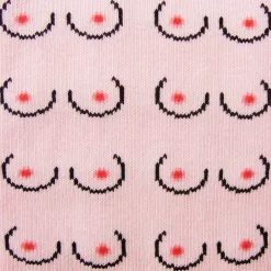 Coucou Suzette Boobs Socks - White* Cotton Socks