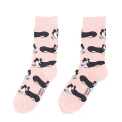 Coucou Suzette Border Collie Socks* Cotton Socks