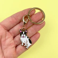 Coucou Suzette Bulldog Key Ring / Pet Tag* Key Rings