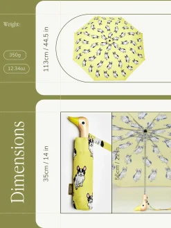 Coucou Suzette Bulldog Umbrella* Umbrellas