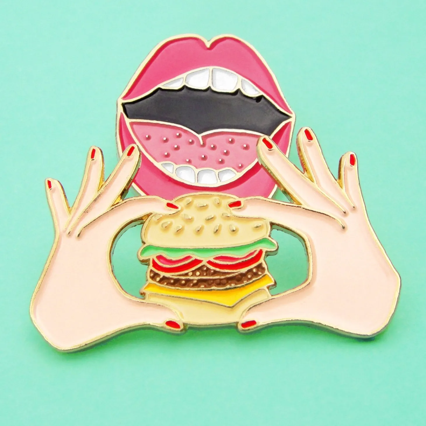 Coucou Suzette Burger Pin* Pins