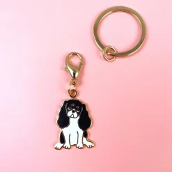 Coucou Suzette Cavalier Key Ring / Pet Tag* Key Rings