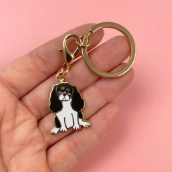 Coucou Suzette Cavalier Key Ring / Pet Tag* Key Rings