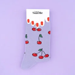 Coucou Suzette Cherry Socks* Cotton Socks
