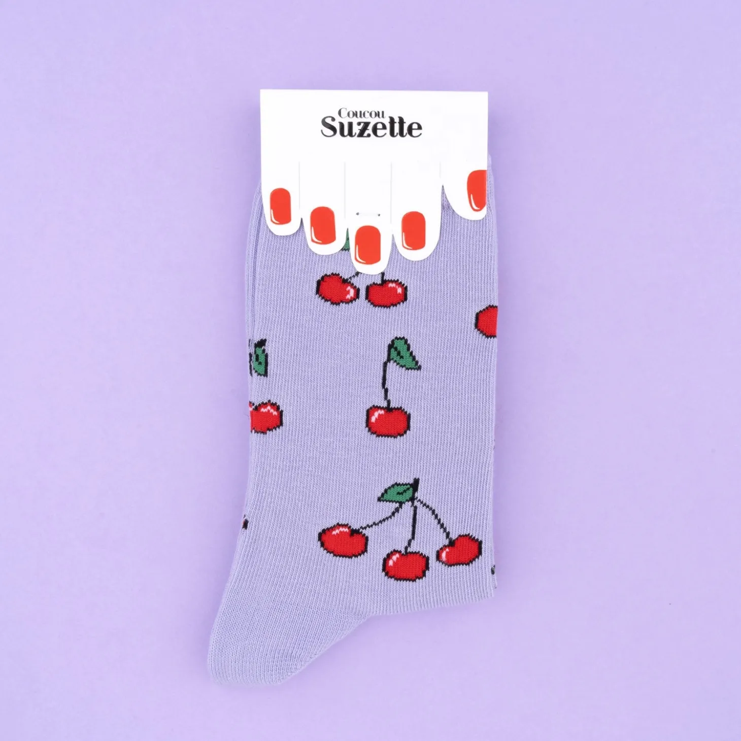 Coucou Suzette Cherry Socks* Cotton Socks