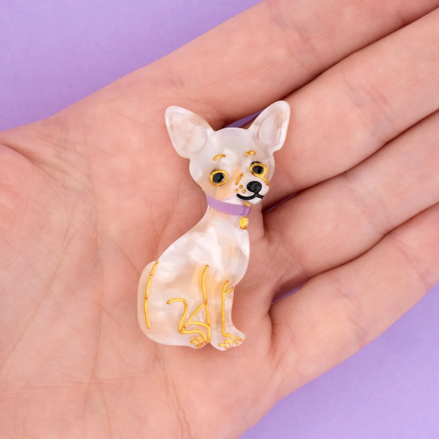 Coucou Suzette Chihuahua Hair Clip* Hair Clips