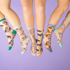 Coucou Suzette Chihuahua Sheer Socks* Sheer Socks