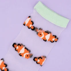 Coucou Suzette Clownfish Sheer Socks* Sheer Socks