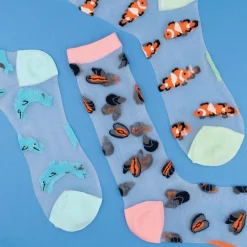 Coucou Suzette Clownfish Sheer Socks* Sheer Socks