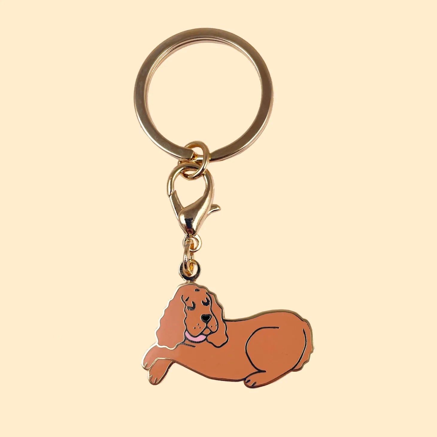 Coucou Suzette Cocker Key Ring / Pet Tag* Key Rings