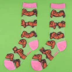 Coucou Suzette Cocker Sheer Socks* Sheer Socks
