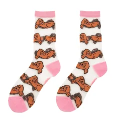 Coucou Suzette Cocker Sheer Socks* Sheer Socks
