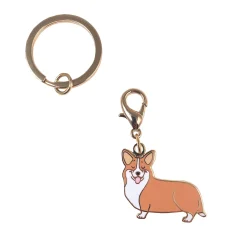 Coucou Suzette Corgi Key Ring / Pet Tag* Key Rings