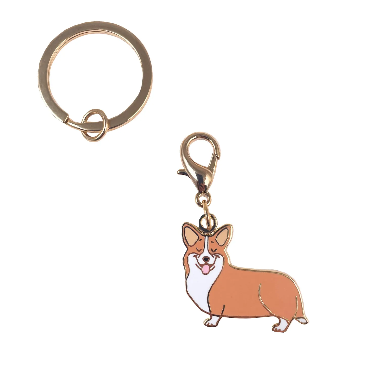 Coucou Suzette Corgi Key Ring / Pet Tag* Key Rings