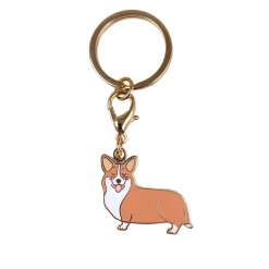 Coucou Suzette Corgi Key Ring / Pet Tag* Key Rings
