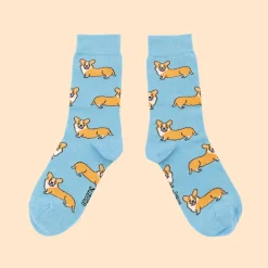 Coucou Suzette Corgi Socks* Cotton Socks