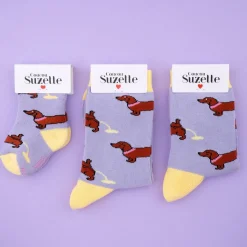 Coucou Suzette Cute Dachshund Socks - Kids* Kids Socks