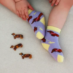 Coucou Suzette Cute Dachshund Socks - Kids* Kids Socks
