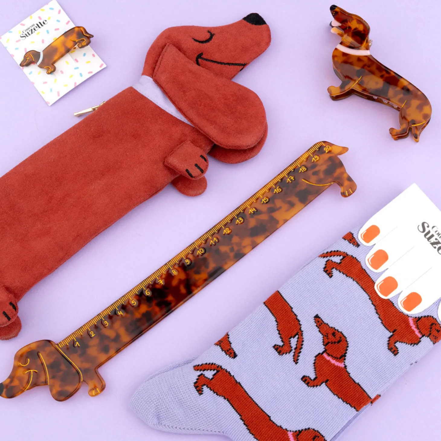 Coucou Suzette Dachshund Case* Stationery