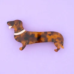 Coucou Suzette Dachshund French Barrette* Hair Clips