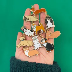Coucou Suzette Dachshund Key Ring / Pet Tag* Key Rings