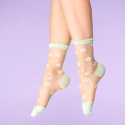 Coucou Suzette Daisy Sheer Socks* Sheer Socks