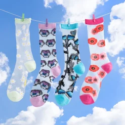 Coucou Suzette Daisy Sheer Socks* Sheer Socks
