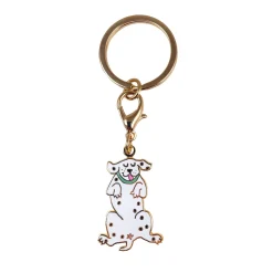 Coucou Suzette Dalmatian Key Ring / Pet Tag* Key Rings