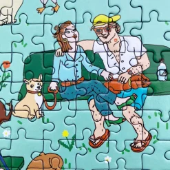Coucou Suzette Dog Park Jigsaw Puzzle* Stationery