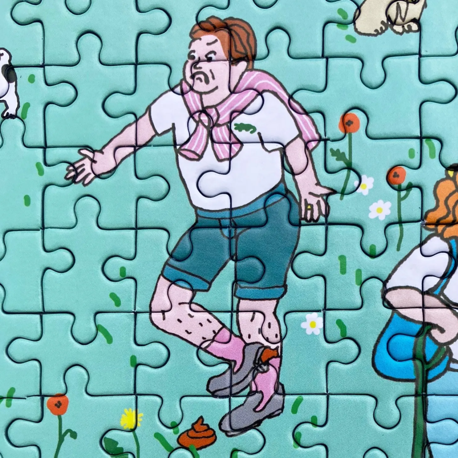 Coucou Suzette Dog Park Jigsaw Puzzle* Stationery